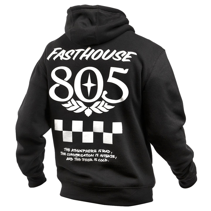 Fasthouse 805 Atmosphere Hooded Pullover - Black - Sun Diego Boardshop