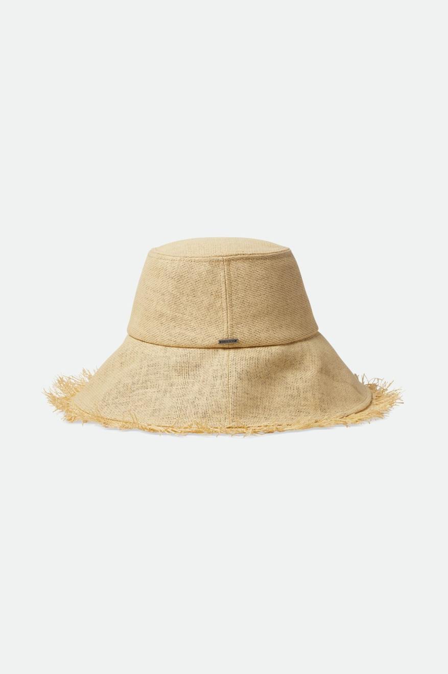 Brixton Alice Packable Bucket Hat - Tan - Sun Diego Boardshop