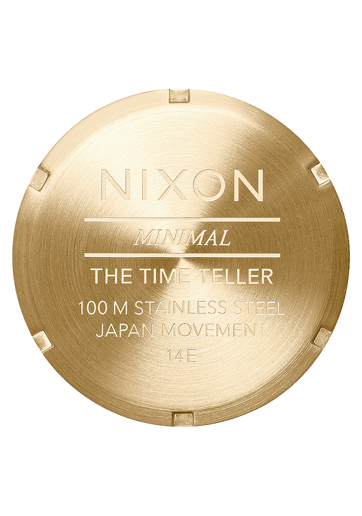 Nixon Time Teller - All Light Gold Cobalt - Sun Diego Boardshop
