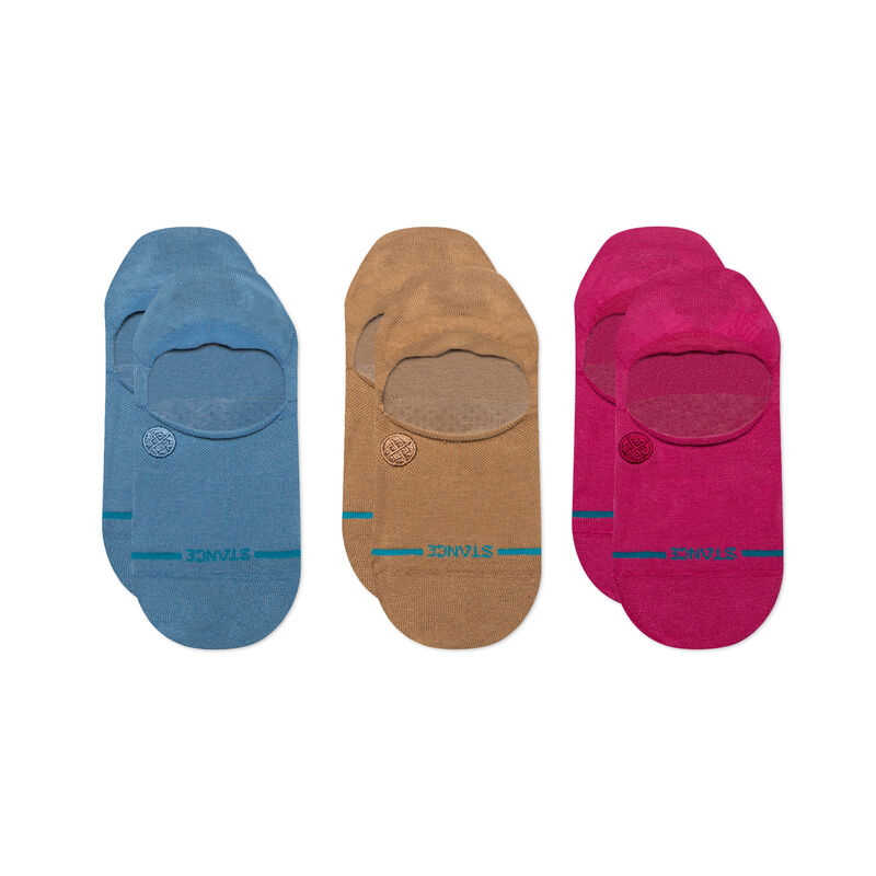 Stance Cotton No Show Socks 3 Pack - Chive - Sun Diego Boardshop