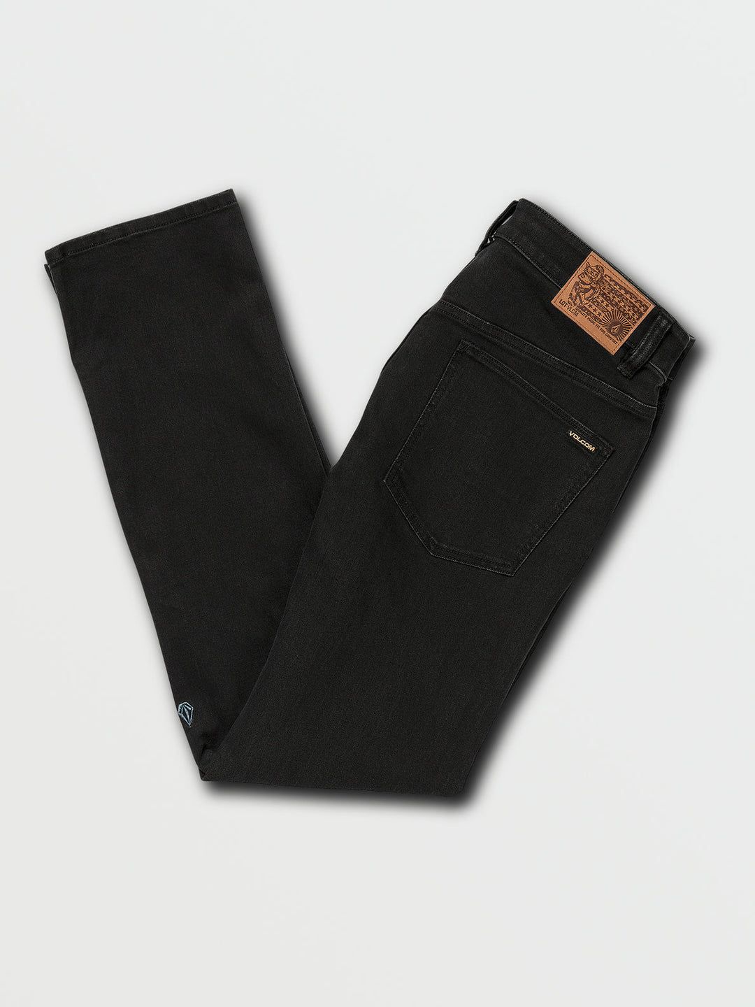 Volcom Solver Modern Fit Jeans - Black Out - Sun Diego Boardshop