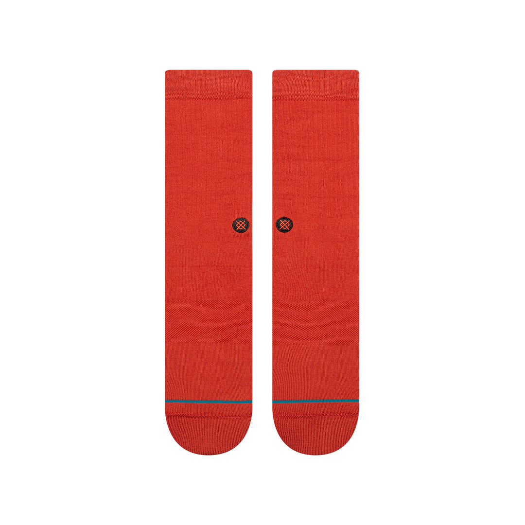 Stance Icon Crew Socks - Dark Red - Sun Diego Boardshop