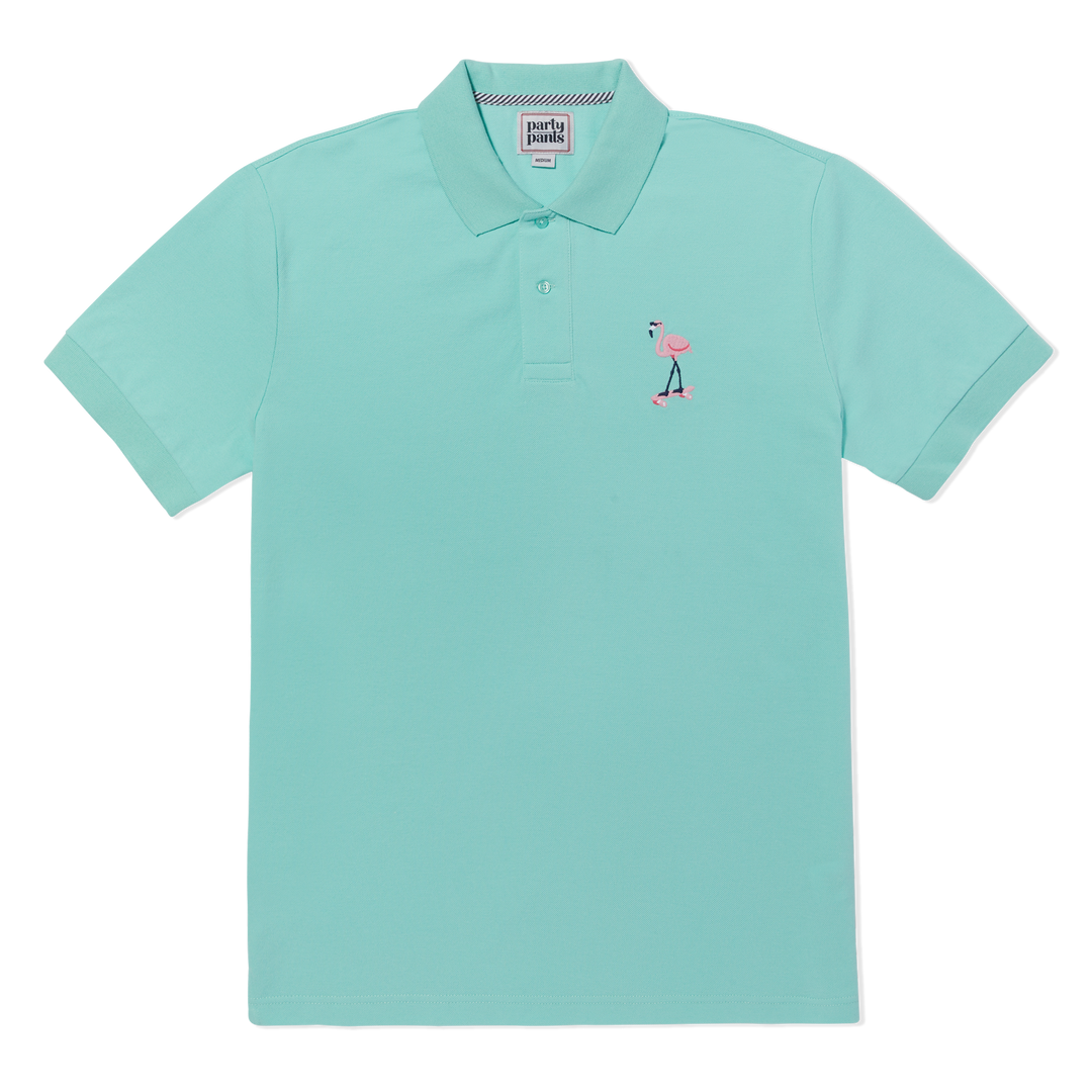 Party Pants All Time Polo - Mint - Sun Diego Boardshop