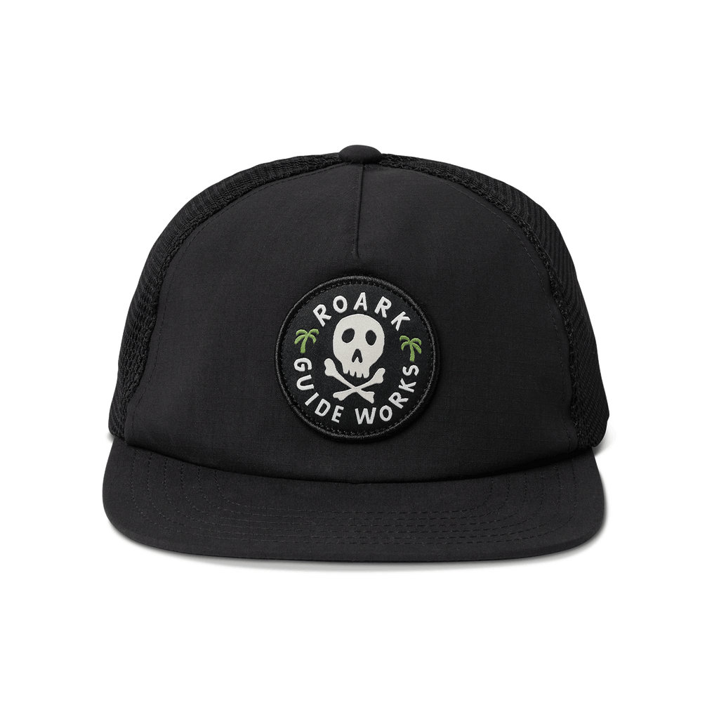 Roark Guideworks 5 Panel Snapback Hat - Black - Sun Diego Boardshop