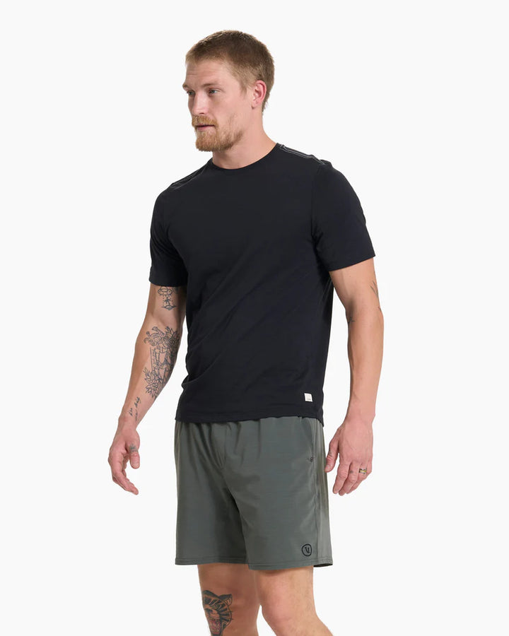 Vuori Current Tech Tee - Black - Sun Diego Boardshop