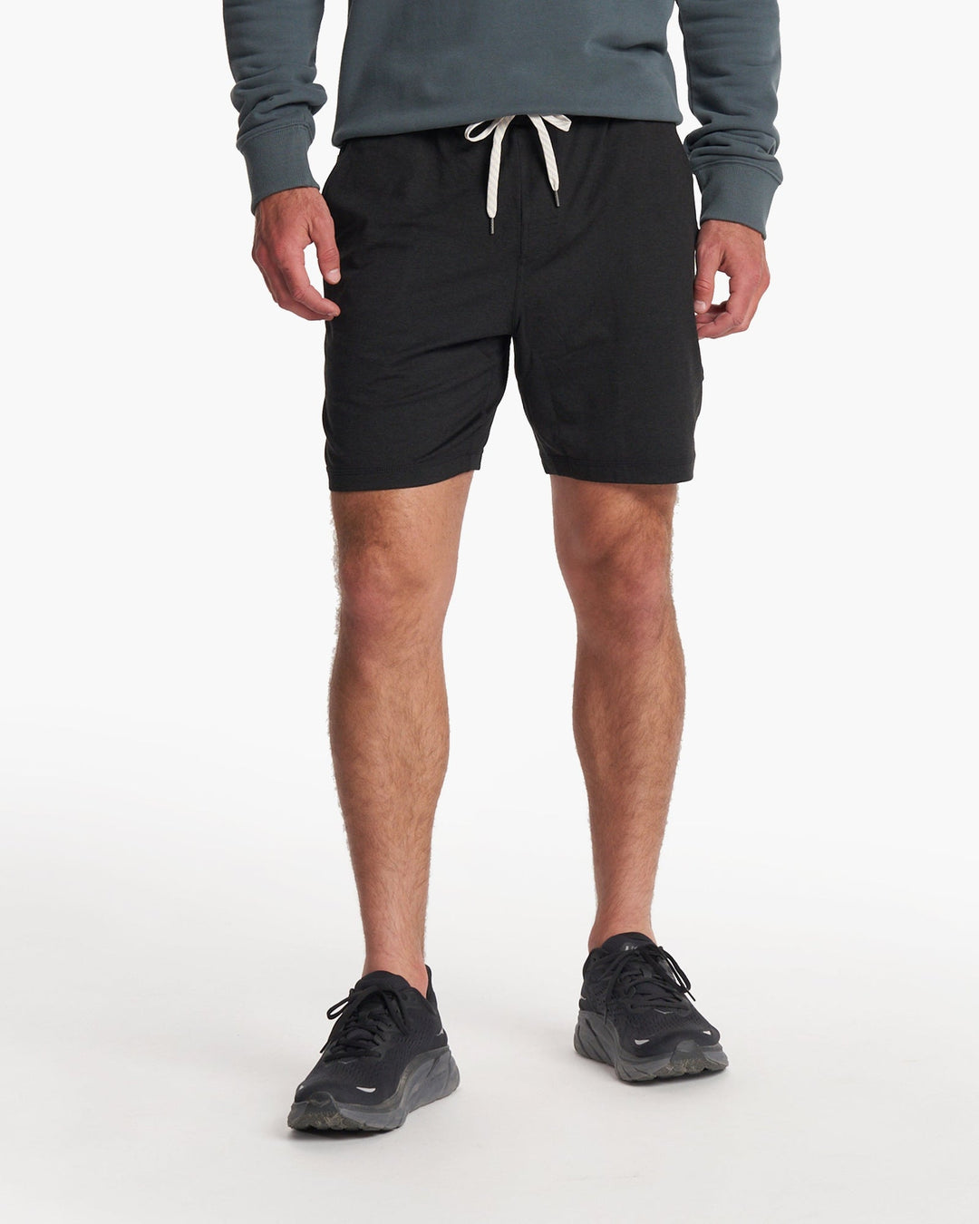 Vuori Ponto Short - Black Heather - Sun Diego Boardshop