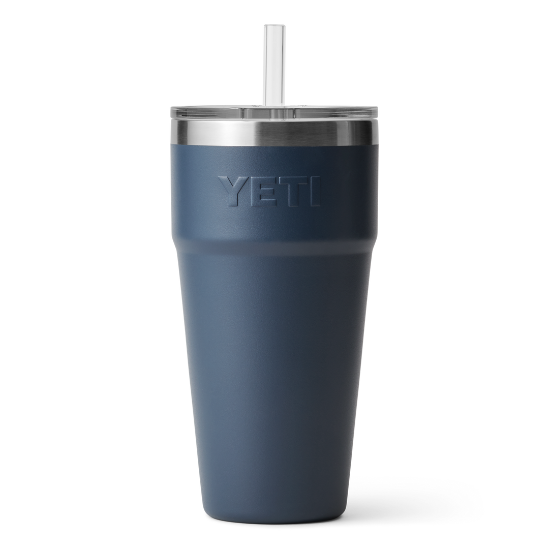 Yeti Rambler 26oz Stackable Cup with Straw Cup - Navy - Sun Diego Boardshop