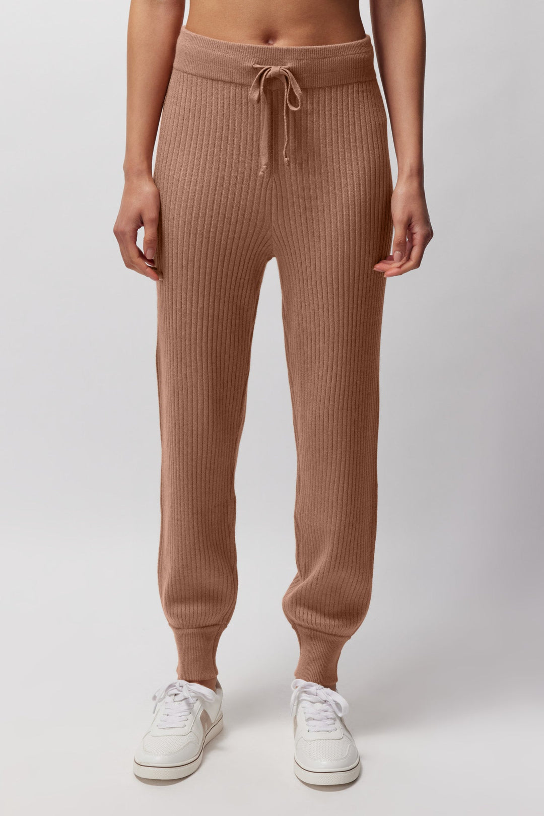 Spiritual Gangster Luxe Rib Jogger - Rust - Sun Diego Boardshop