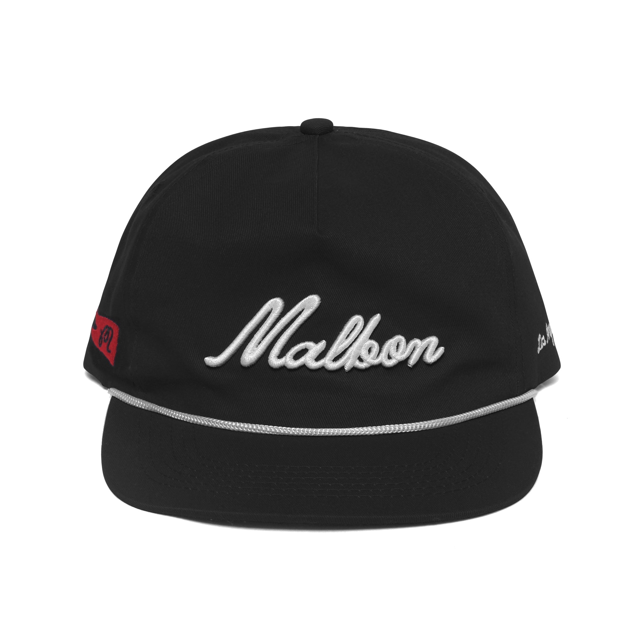 Malbon Golf Winston Rope Hat - Black – Sun Diego Boardshop