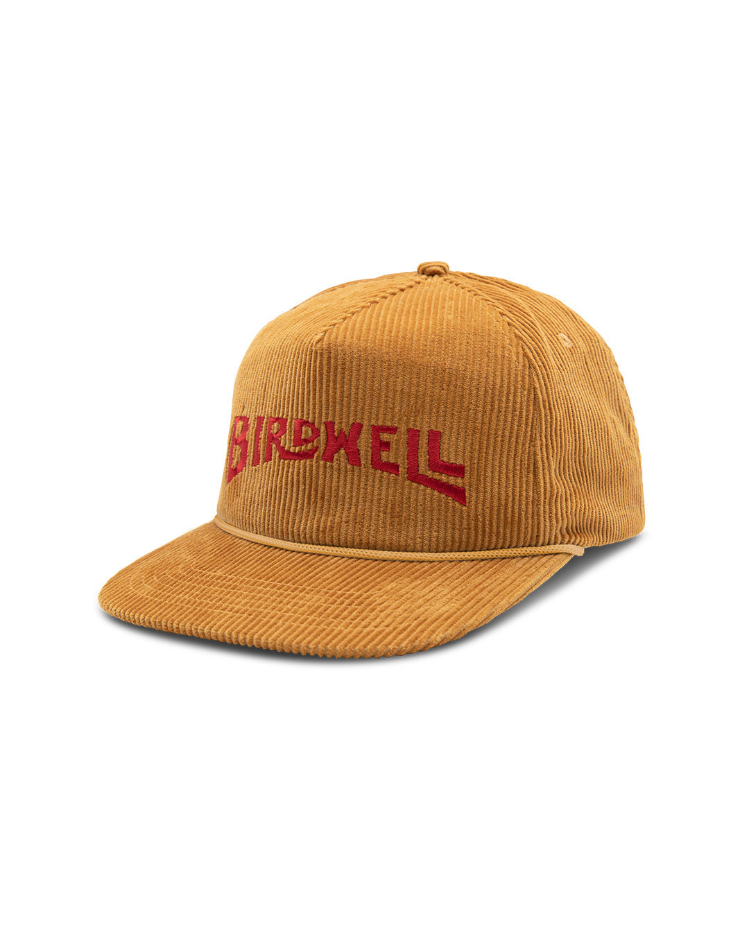 Birdwell Wordmark Snapback - Brown/Gold