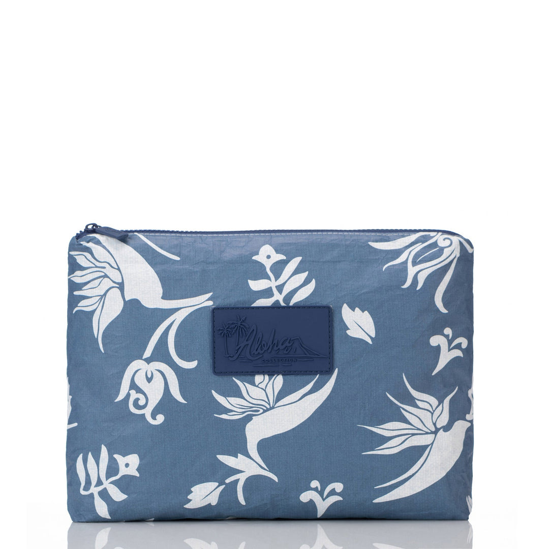 Aloha Collection MID POUCH: Pekelo - vintage blue - Sun Diego Boardshop
