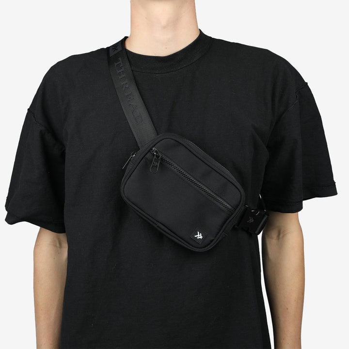 Thread Black Fanny Pack Bag - Black - Sun Diego Boardshop