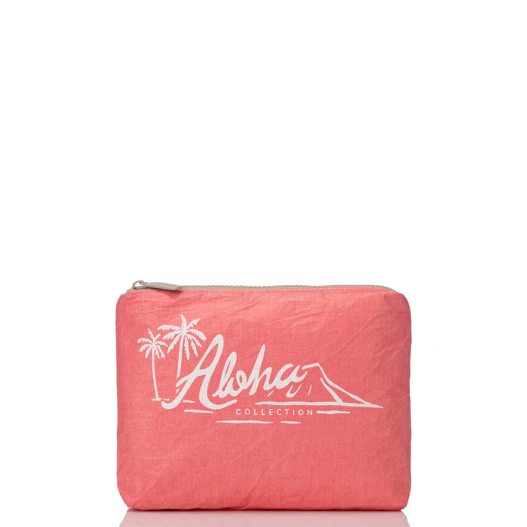 aloha collection SMALL POUCH: Vintage ALOHA - vintage red - Sun Diego Boardshop