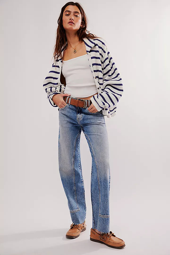Free People We The Free Risk Taker Mid-Rise Jeans - Mantra - Sun Diego Boardshop