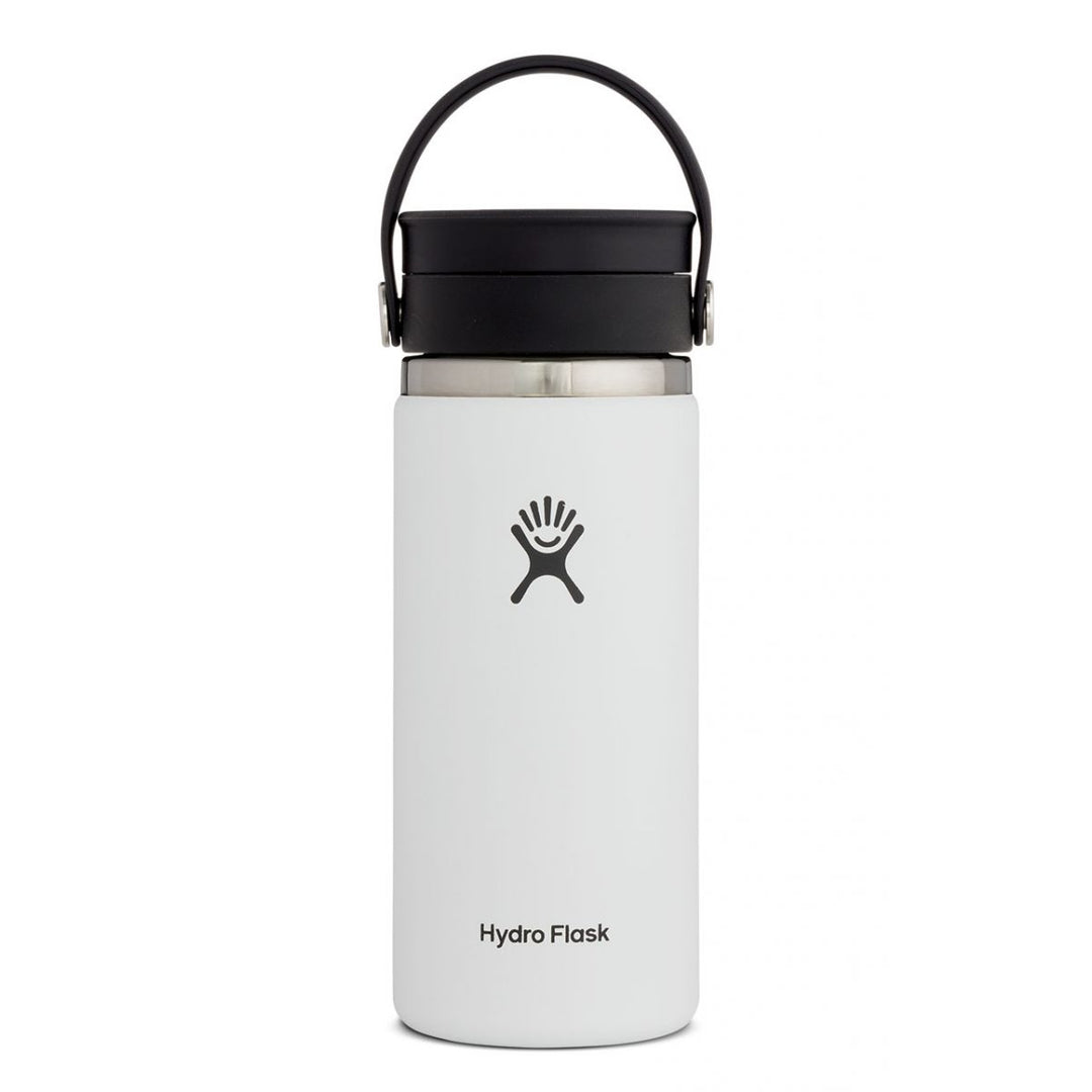Hydro Flask 16oz Coffee with Flex Sip Lid - White - Sun Diego Boardshop