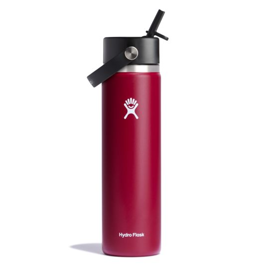 20/32OZ HydroFlask Water Bottle Stainless steel Wide Mouth W/Straw