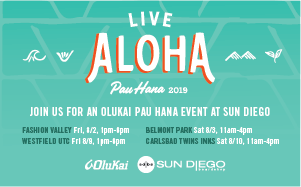 Olukai Live Aloha With Sun Diego