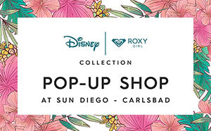 Sun Diego Carlsbad Disney Roxy Collection