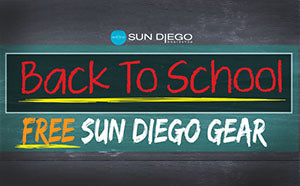 Back to School With Free Sun Diego Gear