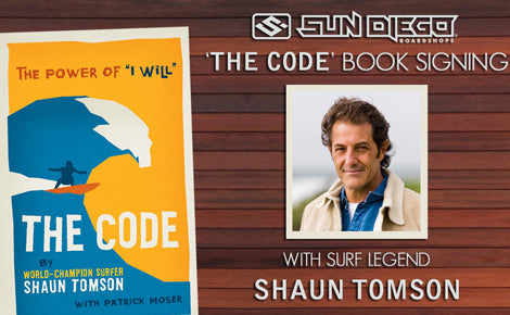 Shaun Tomson 'The Code' Book Signing