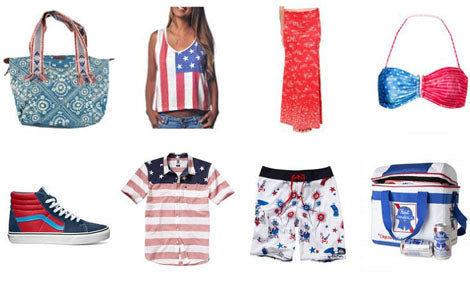 shop red white blue