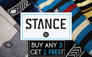 Stance Buy 3 Get 1 Free Sale