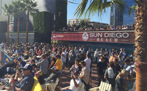 Sun Diego Beach Opening Day At Petco Park Article By Transworld Business