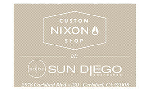 Nixon Custom Watch Event @ Sun Diego Carlsbad June 15