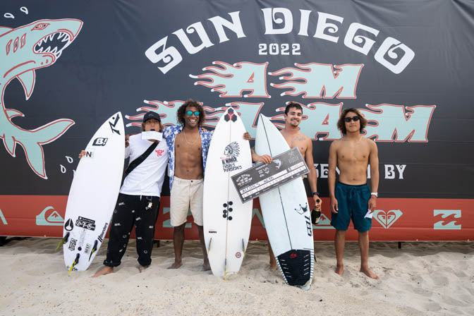 2022 Sun Diego Am Slam Surf Event2 Results