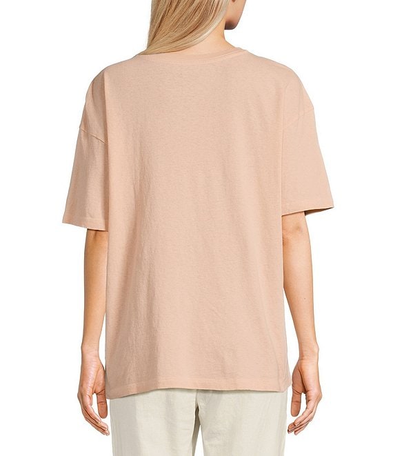 Roxy Paraiso Graphic T-Shirt - PINK CHAMPAGNE - Sun Diego Boardshop