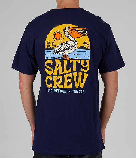 Salty Crew Seaside Navy S/S Standard Tee - Navy - Sun Diego Boardshop