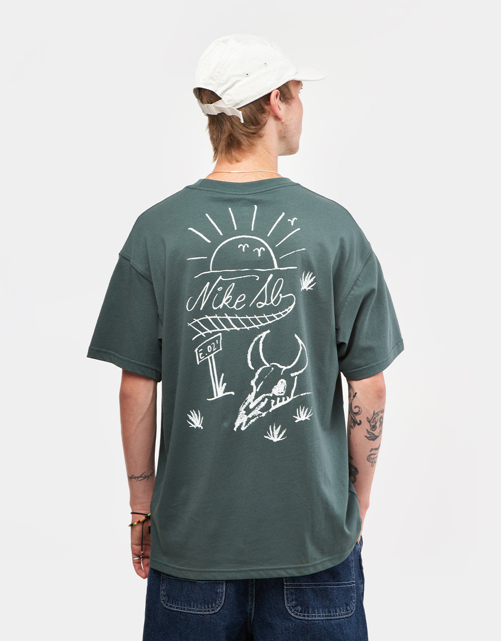 Nike Max90 Train Moniker Skate T-Shirt - VINTAGE GREEN - Sun Diego Boardshop