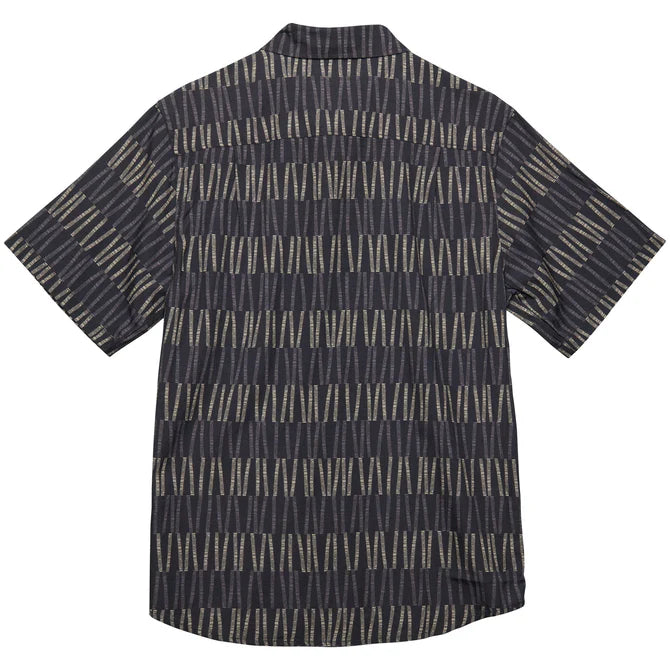 Cova CANE ISLAND Short Sleeve Woven - CARBON - Sun Diego Boardshop