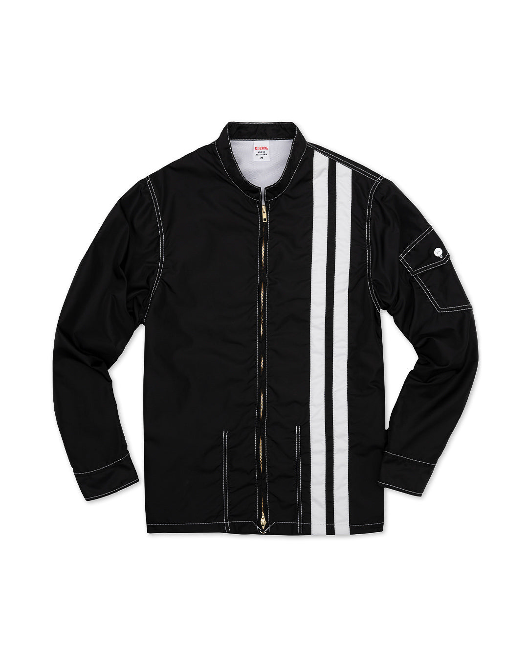 Birdwell Racing Jacket - BLACK/WHITE - Sun Diego Boardshop