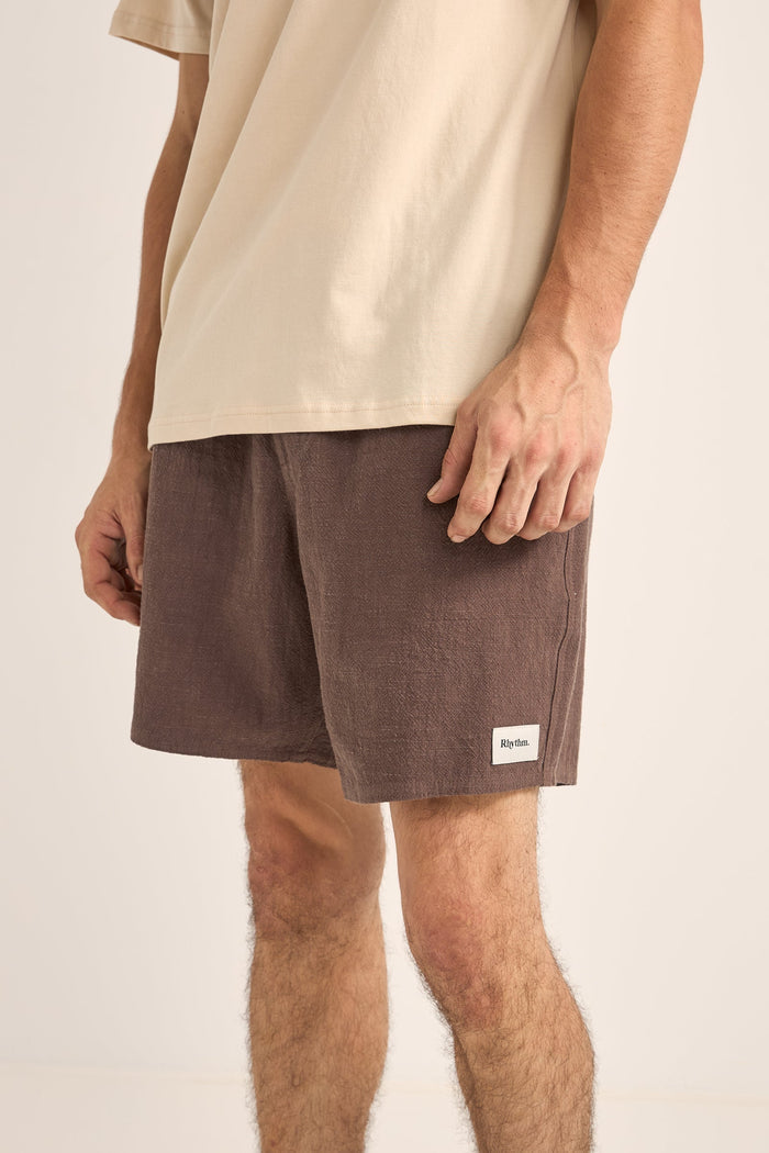 Rhythm Textured Linen Jam Short - SILT - Sun Diego Boardshop