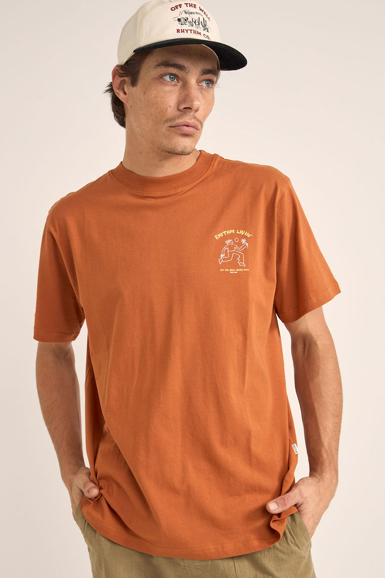 Rhythm Freedom Vintage T-Shirt - Ochre - Sun Diego Boardshop