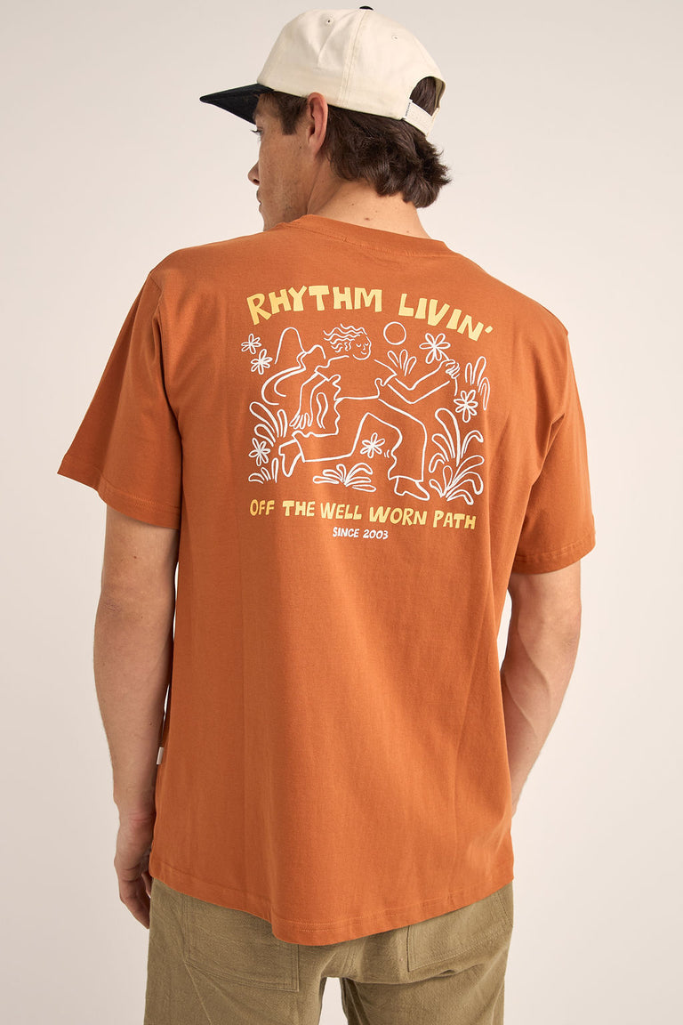 Rhythm Freedom Vintage T-Shirt - Ochre - Sun Diego Boardshop
