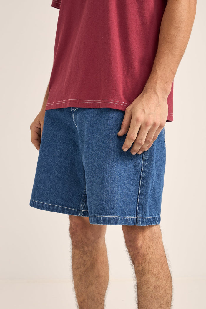 Rhythm Essential Denim Short - DARK WASH - Sun Diego Boardshop