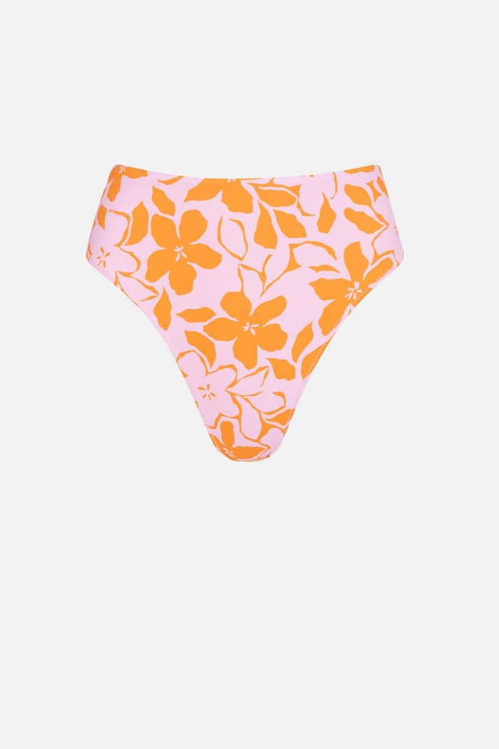 Rhythm Bora Bora Floral Hi Waist Pant - PINK - Sun Diego Boardshop