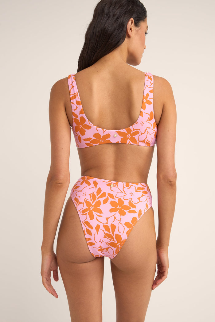 Rhythm Bora Bora Twist Front Top - PINK - Sun Diego Boardshop