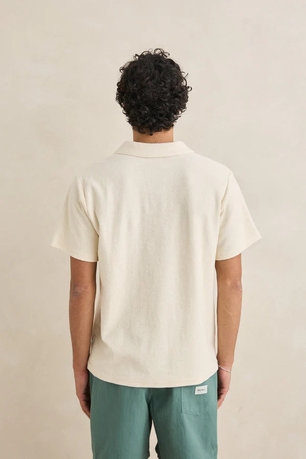 Rhythm Vintage Terry Polo - Natural - Sun Diego Boardshop