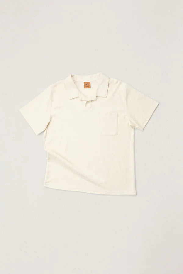 Rhythm Vintage Terry Polo - Natural - Sun Diego Boardshop