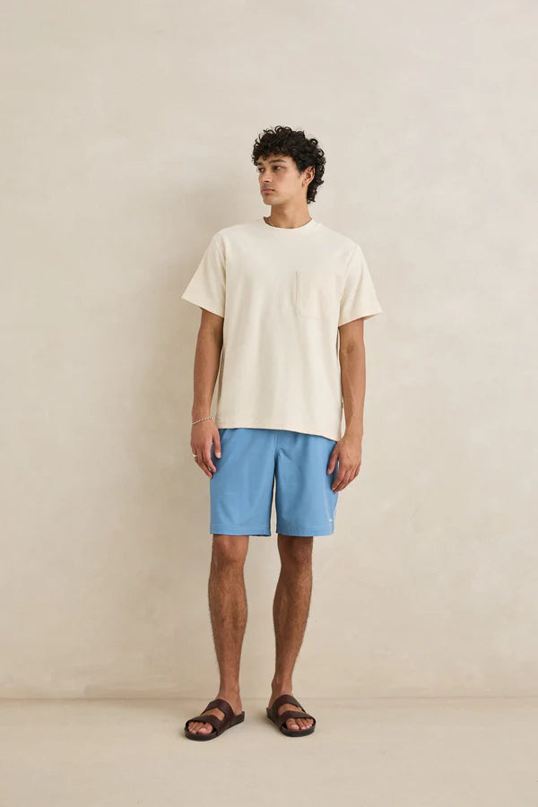 Rhythm Vintage Terry Short Sleeve T-Shirt - Natural - Sun Diego Boardshop