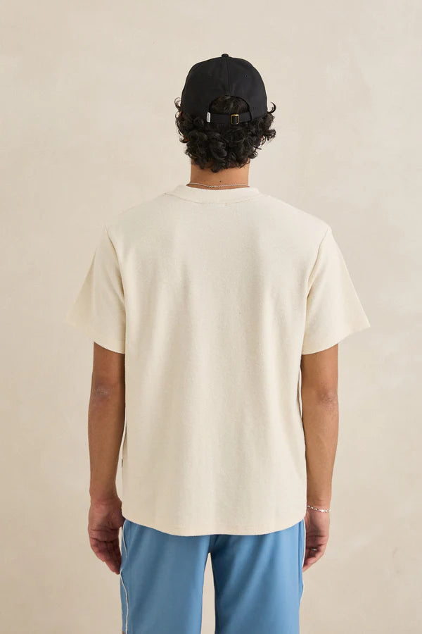 Rhythm Vintage Terry Short Sleeve T-Shirt - Natural - Sun Diego Boardshop