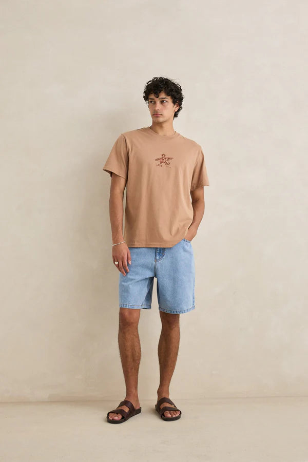 Rhythm Toby Denim Short - Stone Wash - Sun Diego Boardshop
