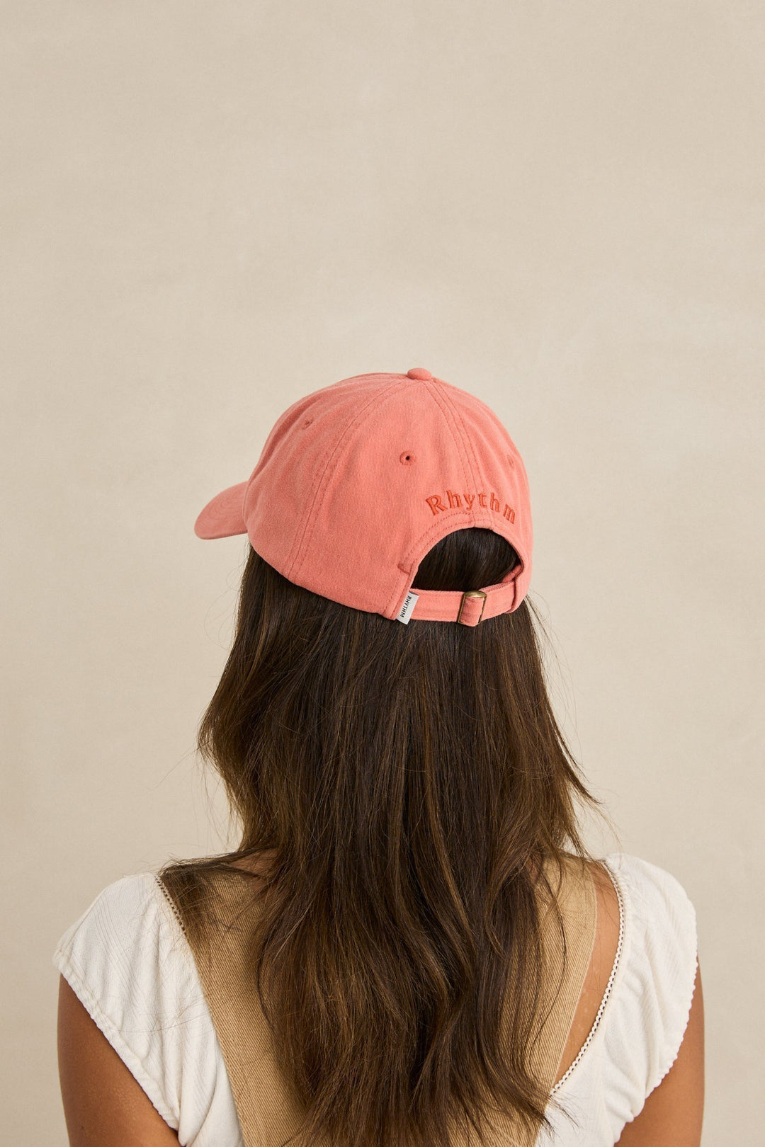 Rhythm Women's Melia Floral Cap Dusty Red - Dusty Red