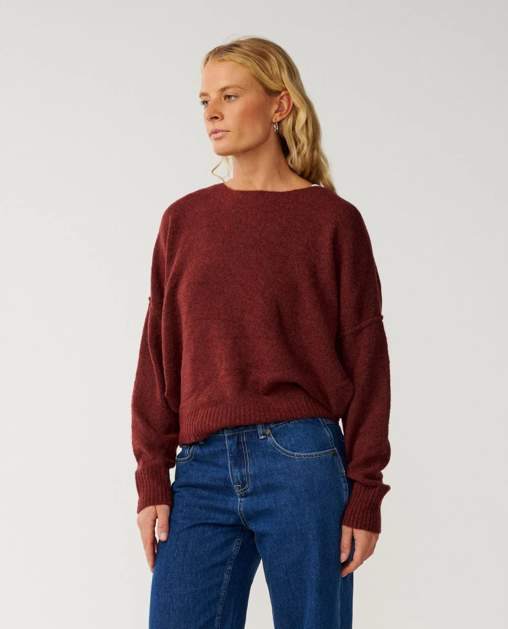 Rip Curl Women's Emily Sweater - Dark Plum - Sun Diego Boardshop