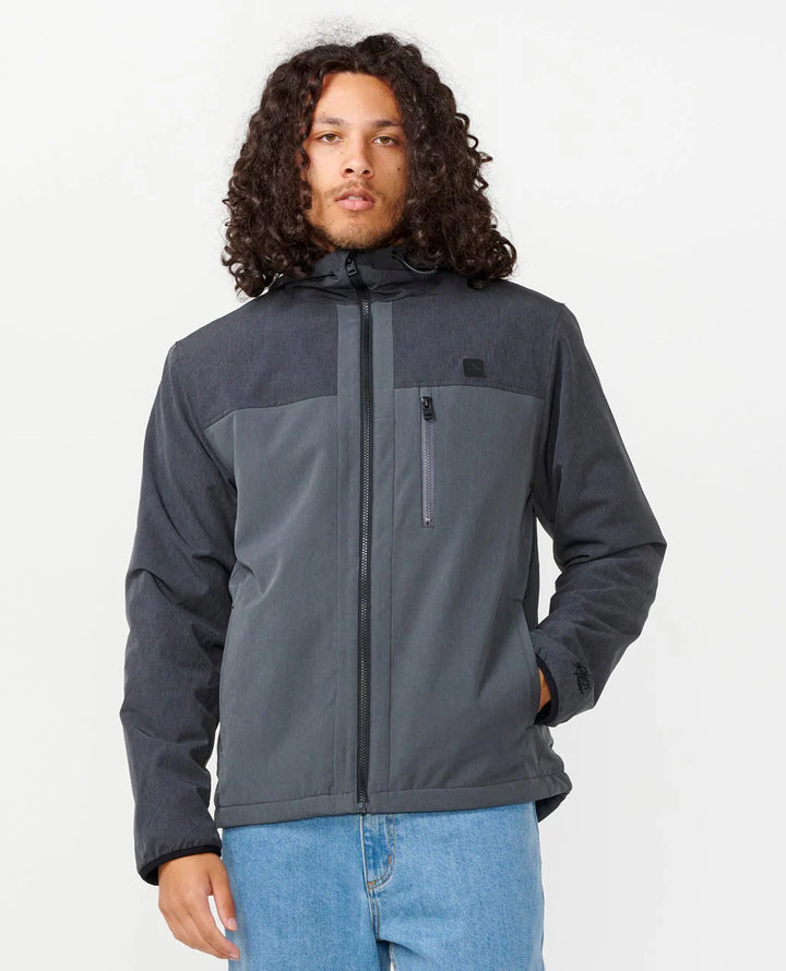Rip Curl Anti-Series Elite Lined Jacket - Black Marle - Sun Diego Boardshop