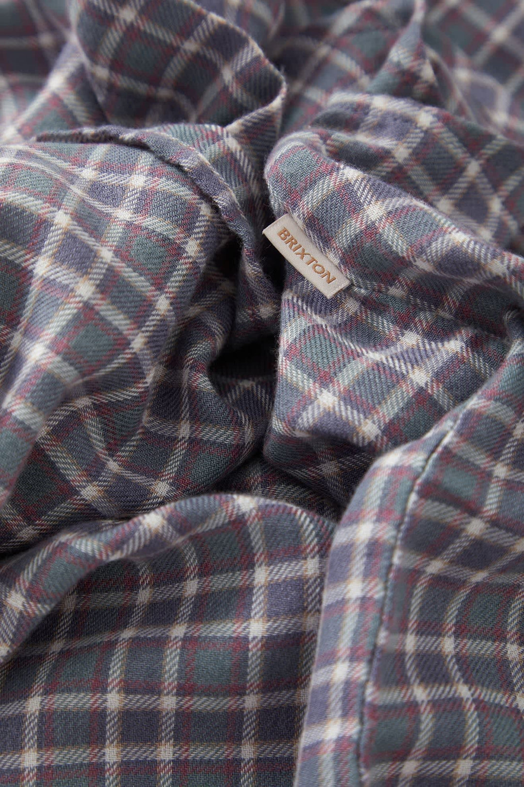 Brixton Women's Wayne Shirt - Soft Navy Plaid - Sun Diego Boardshop