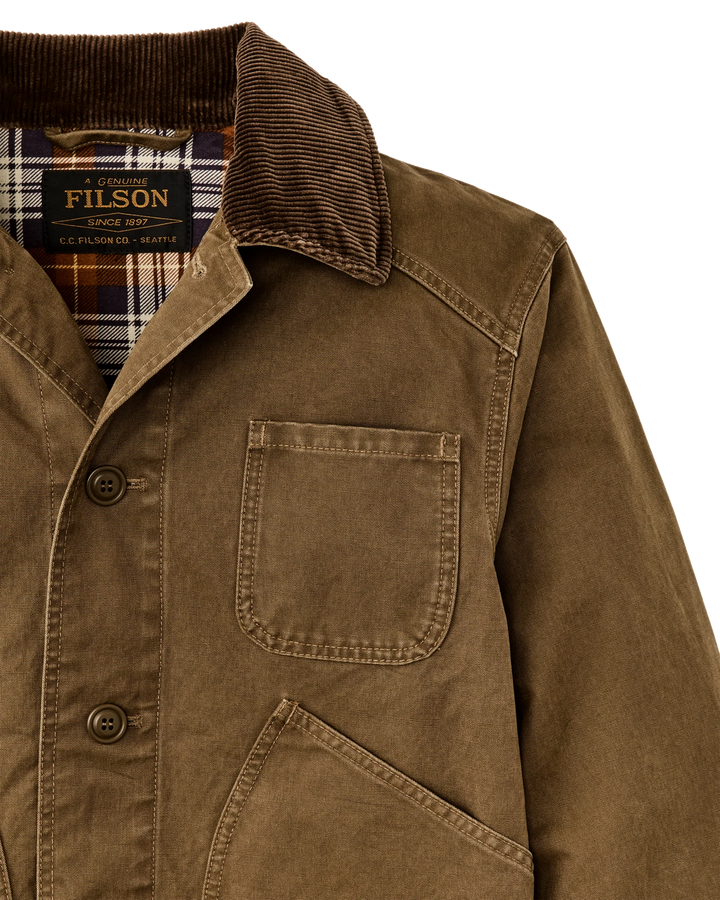 Filson Men's Canvas Outfitter Jacket - Kangaroo - Sun Diego Boardshop
